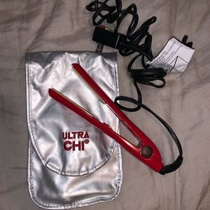 Ultra Chi Straightener with Travel Pouch